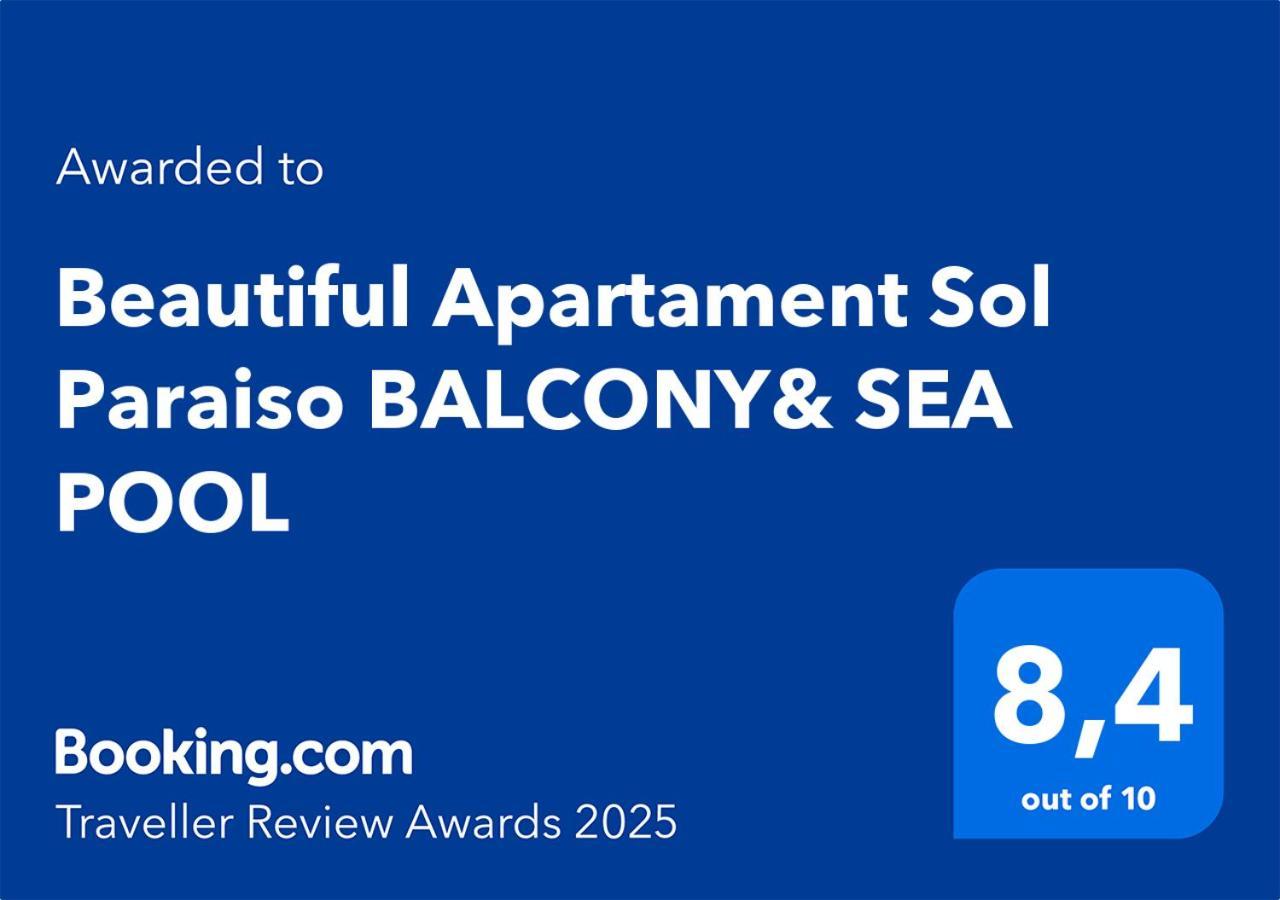 Beautiful Apartament Sol Paraiso Balcony& Sea Pool 아데제 외부 사진